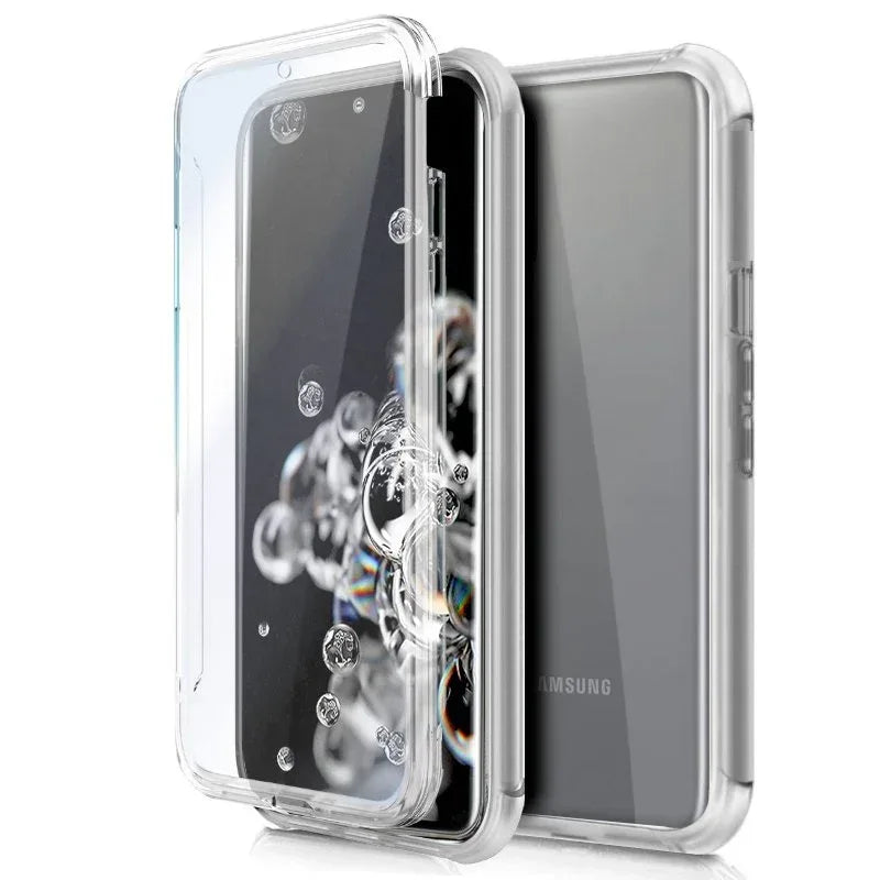 Funda COOL Silicona 3D para Samsung G988 Galaxy S20 Ultra 5G (Transparente Frontal + Trasera) - PixelPlaza