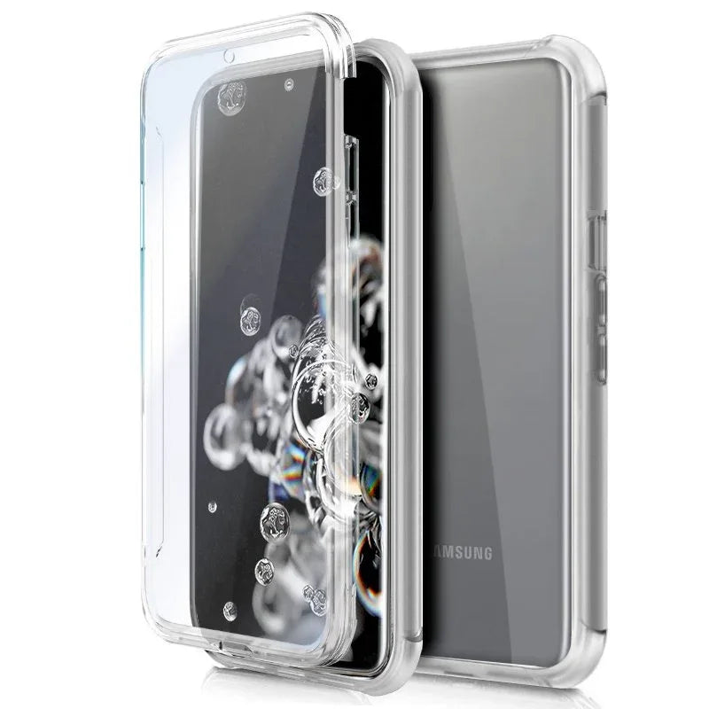 Funda COOL Silicona 3D para Samsung G988 Galaxy S20 Ultra 5G (Transparente Frontal + Trasera) - PixelPlaza