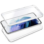 Funda COOL Silicona 3D para Samsung G996 Galaxy S21 Plus (Transparente Frontal + Trasera) - PixelPlaza