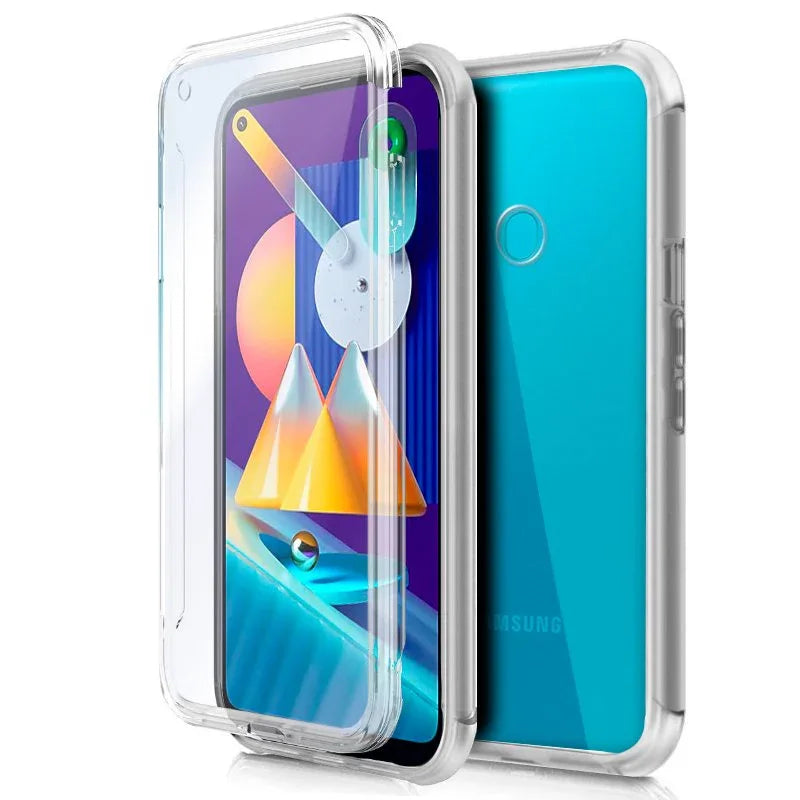 Funda COOL Silicona 3D para Samsung M115 Galaxy M11 / A11 (Transparente Frontal + Trasera) - PixelPlaza
