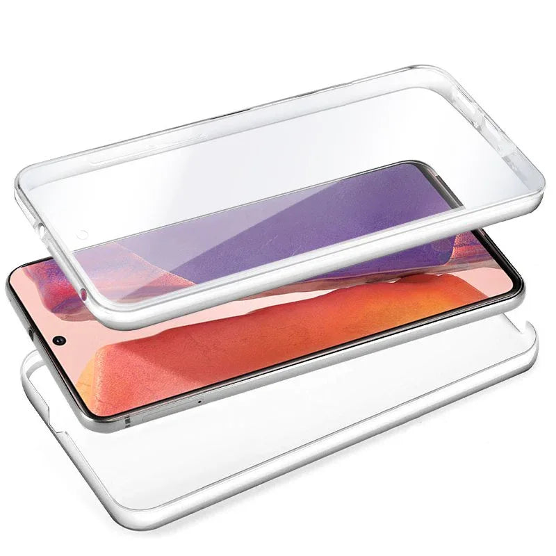 Funda COOL Silicona 3D para Samsung N980 Galaxy Note 20 (Transparente Frontal + Trasera) - PixelPlaza