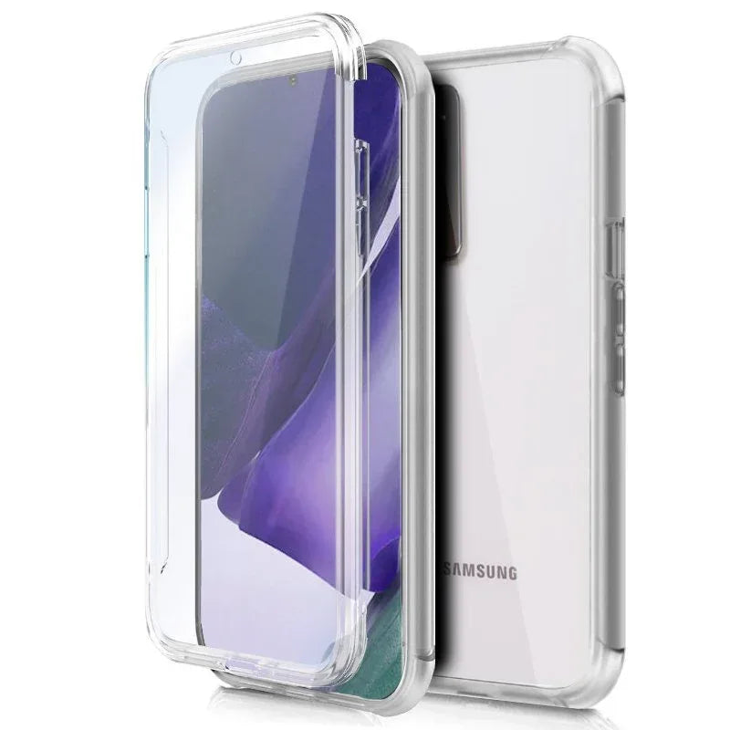 Funda COOL Silicona 3D para Samsung N985 Galaxy Note 20 Ultra (Transparente Frontal + Trasera) - PixelPlaza