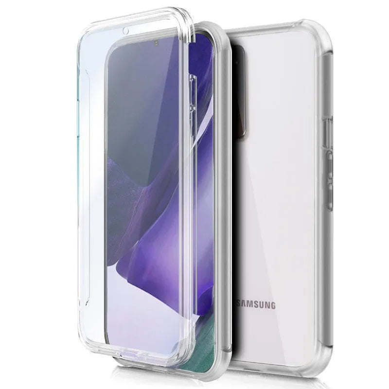 Funda COOL Silicona 3D para Samsung N985 Galaxy Note 20 Ultra (Transparente Frontal + Trasera) - PixelPlaza