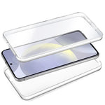 Funda COOL Silicona 3D para Samsung S921 Galaxy S24 / S25 (Transparente Frontal + Trasera) - PixelPlaza