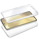 Funda COOL Silicona 3D para Samsung S926 Galaxy S24 Plus / S25 Plus (Transparente Frontal + Trasera) - PixelPlaza