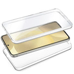 Funda COOL Silicona 3D para Samsung S926 Galaxy S24 Plus / S25 Plus (Transparente Frontal + Trasera) - PixelPlaza