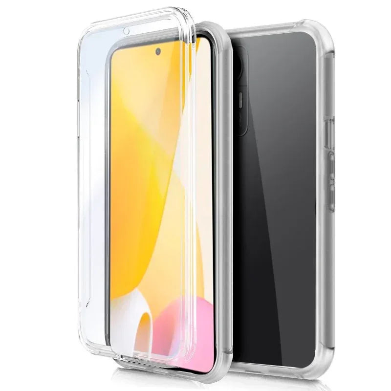 Funda COOL Silicona 3D para Xiaomi 12 Lite (Transparente Frontal + Trasera) - PixelPlaza