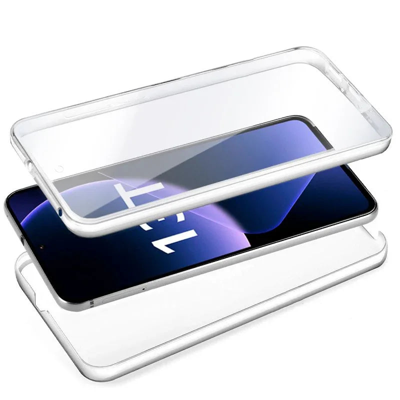 Funda COOL Silicona 3D para Xiaomi 13T / 13T Pro (Transparente Frontal + Trasera) - PixelPlaza