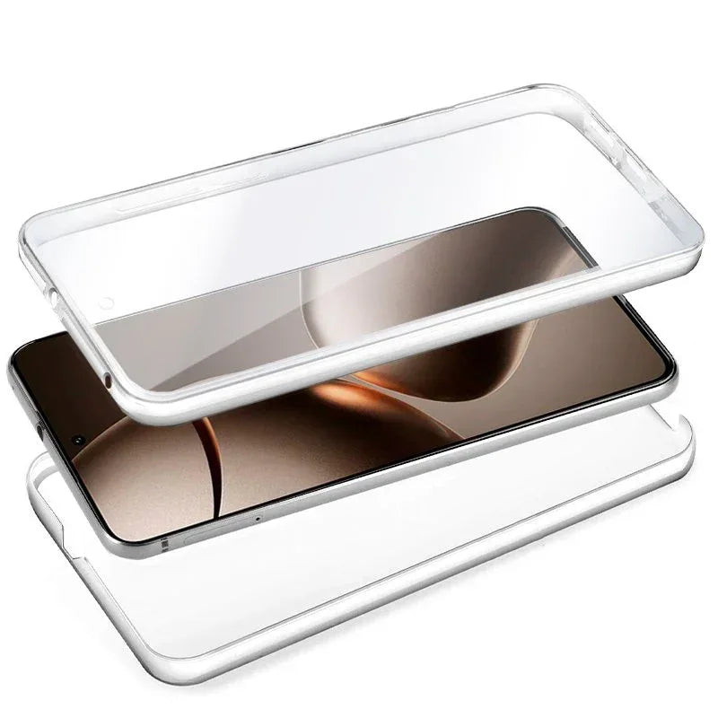 Funda COOL Silicona 3D para Xiaomi 14T Pro (Transparente Frontal + Trasera) - PixelPlaza
