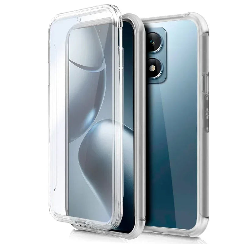 Funda COOL Silicona 3D para Xiaomi 14T (Transparente Frontal + Trasera) - PixelPlaza