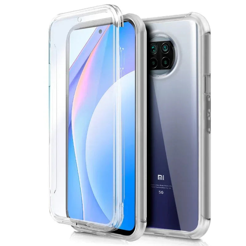 Funda COOL Silicona 3D para Xiaomi Mi 10T Lite (Transparente Frontal + Trasera) - PixelPlaza