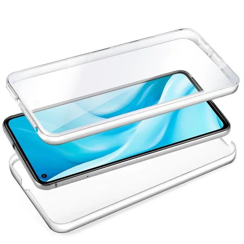 Funda COOL Silicona 3D para Xiaomi Mi 11 Lite / Mi 11 Lite 5G (Transparente Frontal + Trasera) - PixelPlaza