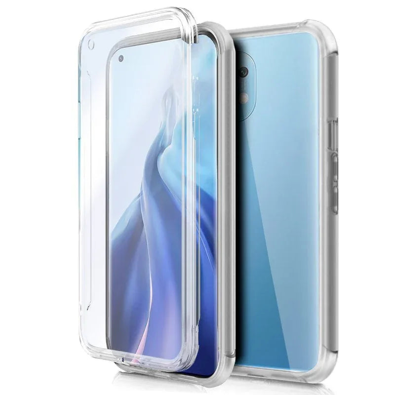 Funda COOL Silicona 3D para Xiaomi Mi 11 / Mi 11 Pro (Transparente Frontal + Trasera) - PixelPlaza