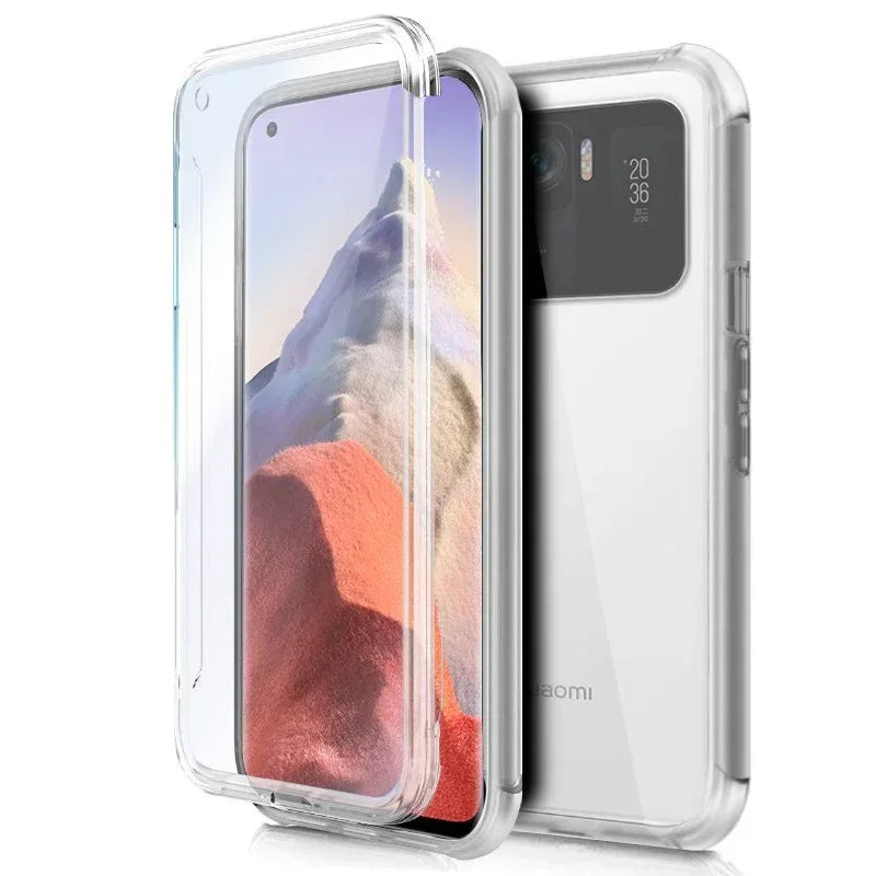 Funda COOL Silicona 3D para Xiaomi Mi 11 Ultra (Transparente Frontal + Trasera) - PixelPlaza