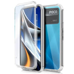 Funda COOL Silicona 3D para Xiaomi Poco X4 Pro 5G (Transparente Frontal + Trasera) - PixelPlaza