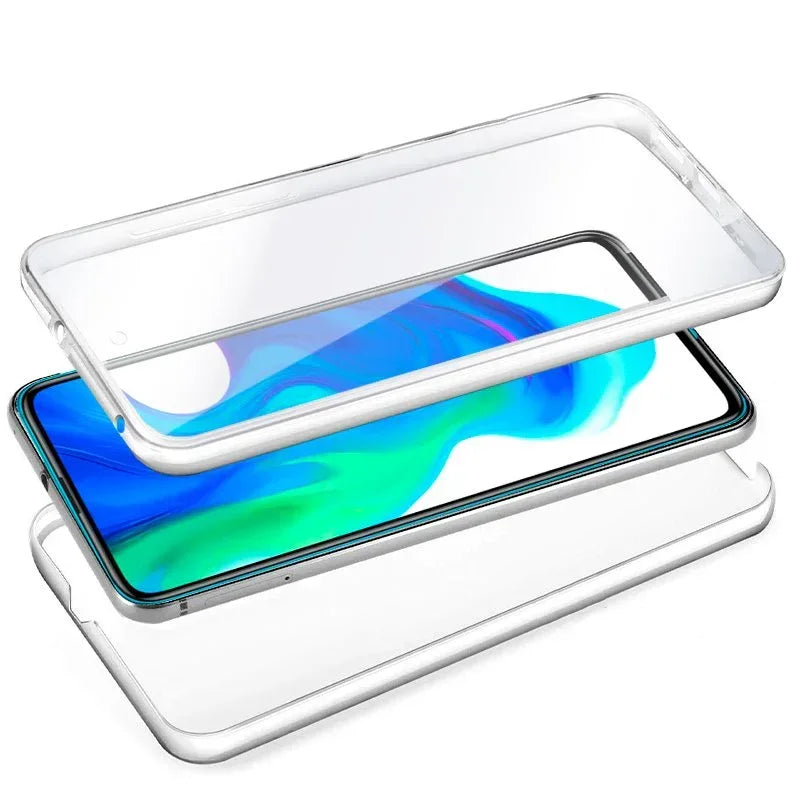 Funda COOL Silicona 3D para Xiaomi Pocophone F2 Pro (Transparente Frontal + Trasera) - PixelPlaza
