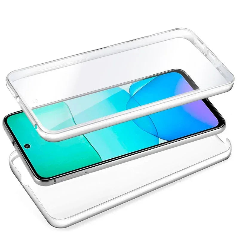 Funda COOL Silicona 3D para Xiaomi Redmi 13 / Poco M6 (Transparente Frontal + Trasera) - PixelPlaza