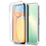 Funda COOL Silicona 3D para Xiaomi Redmi 13C / 13C 5G / Poco C65 (Transparente Frontal + Trasera) - PixelPlaza