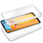 Funda COOL Silicona 3D para Xiaomi Redmi 13C / 13C 5G / Poco C65 (Transparente Frontal + Trasera) - PixelPlaza