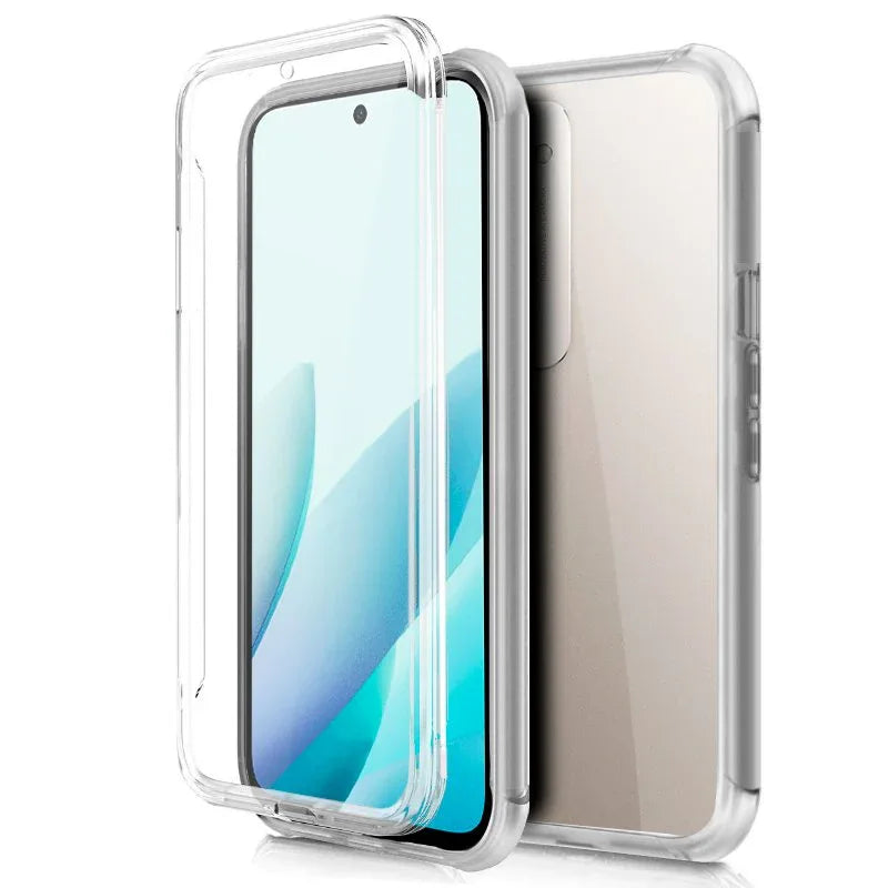 Funda COOL Silicona 3D para Xiaomi Redmi 15 / 15 5G (Transparente Frontal + Trasera) - PixelPlaza