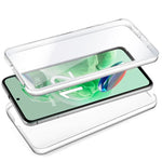 Funda COOL Silicona 3D para Xiaomi Redmi Note 12 5G / Poco X5 5G (Transparente Frontal + Trasera) - PixelPlaza