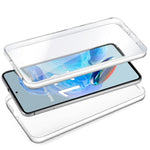 Funda COOL Silicona 3D para Xiaomi Redmi Note 12 Pro 5G (Transparente Frontal + Trasera) - PixelPlaza