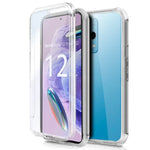 Funda COOL Silicona 3D para Xiaomi Redmi Note 12 Pro Plus 5G (Transparente Frontal + Trasera) - PixelPlaza