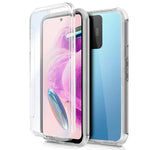 Funda COOL Silicona 3D para Xiaomi Redmi Note 12S (Transparente Frontal + Trasera) - PixelPlaza