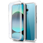 Funda COOL Silicona 3D para Xiaomi Redmi Note 14 (Transparente Frontal + Trasera) - PixelPlaza