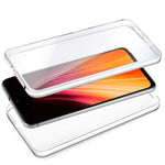 Funda COOL Silicona 3D para Xiaomi Redmi Note 8 / Note 8 (2021) (Transparente Frontal + Trasera) - PixelPlaza
