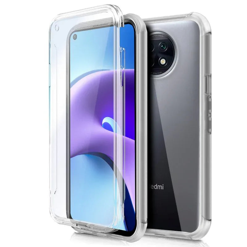 Funda COOL Silicona 3D para Xiaomi Redmi Note 9T (Transparente Frontal + Trasera) - PixelPlaza