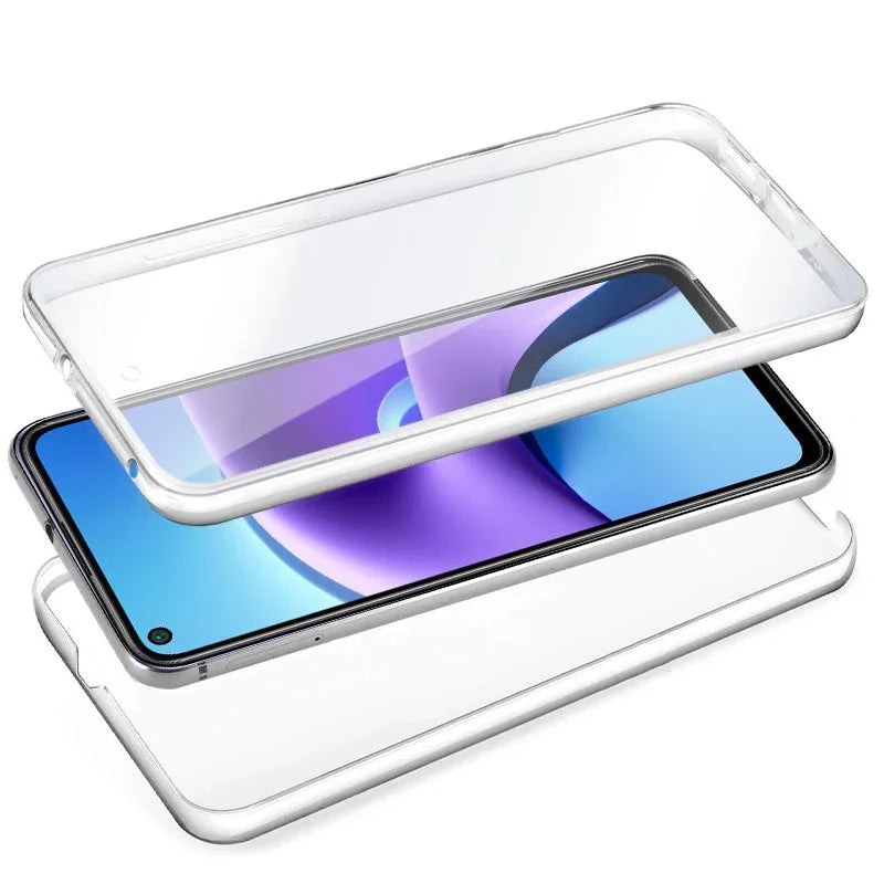 Funda COOL Silicona 3D para Xiaomi Redmi Note 9T (Transparente Frontal + Trasera) - PixelPlaza