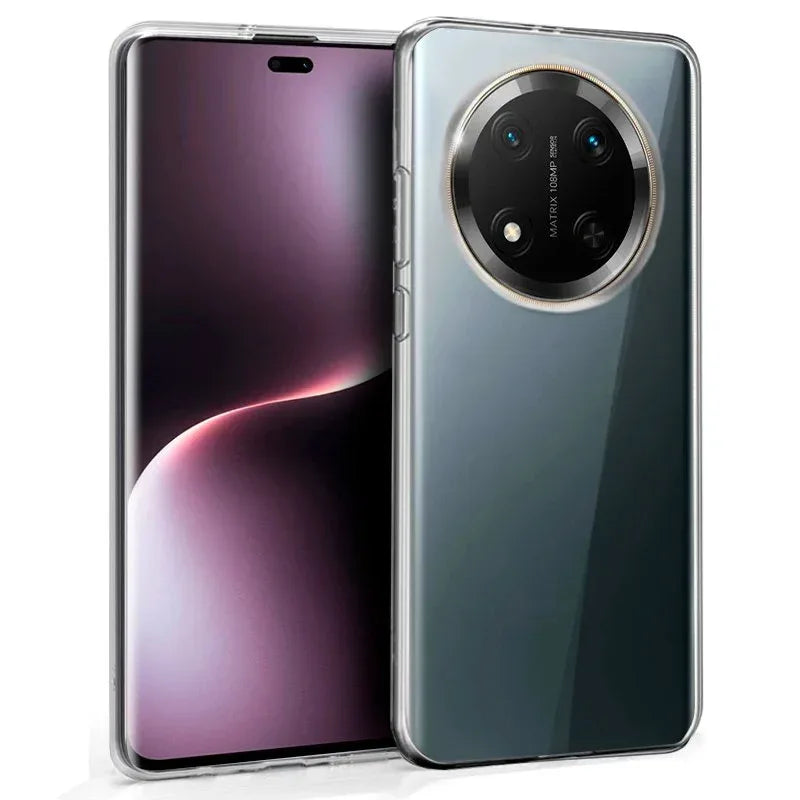 Funda COOL Silicona para Honor Magic 7 Lite (Transparente) - PixelPlaza