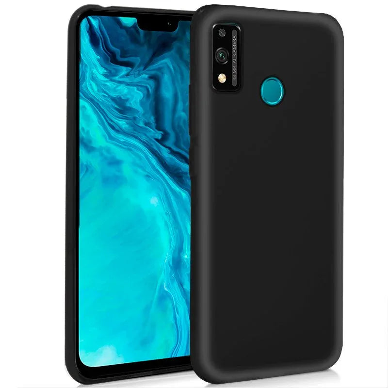 Funda COOL Silicona para Huawei Honor 9X Lite (Negro) - PixelPlaza