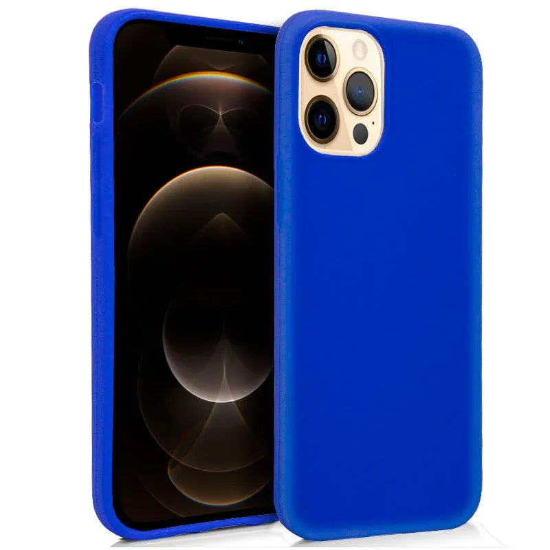 Funda COOL Silicona para iPhone 12 Pro Max (Azul) - PixelPlaza