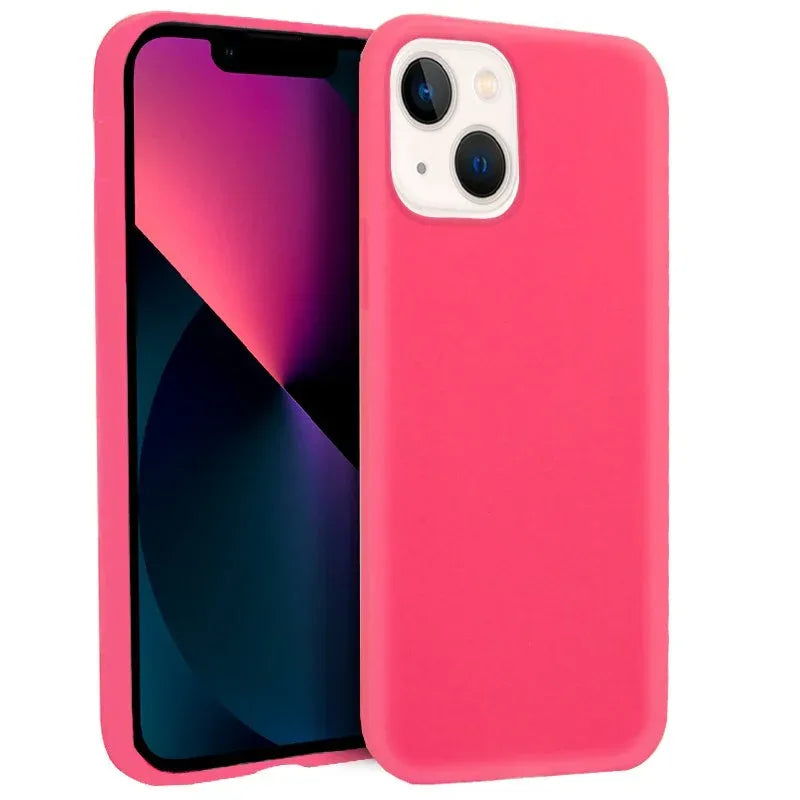 Funda COOL Silicona para iPhone 13 mini (Rosa) - PixelPlaza
