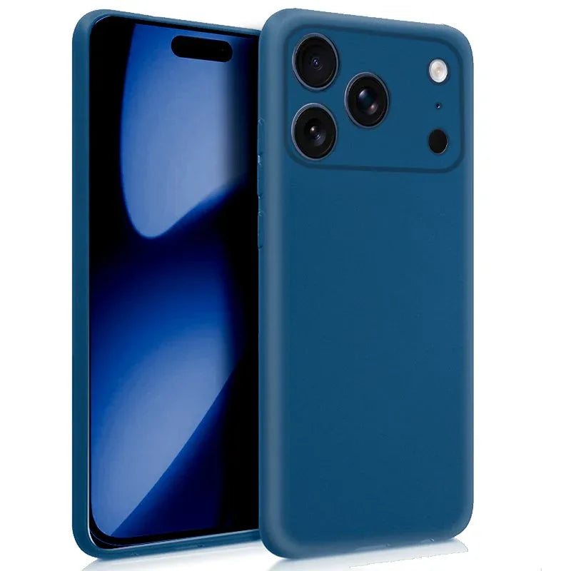Funda COOL Silicona para iPhone 17 Pro Max (Azul) - PixelPlaza