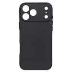 Funda COOL Silicona para iPhone 17 Pro Max (Negro) - PixelPlaza