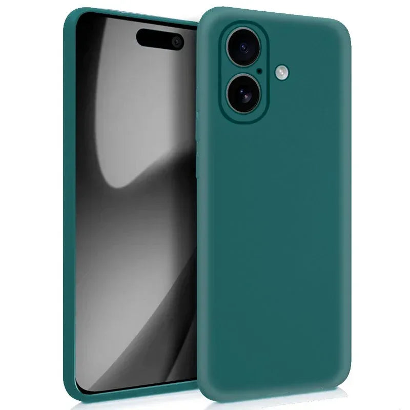 Funda COOL Silicona para iPhone 17 (Verde) - PixelPlaza