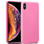 Funda COOL Silicona para iPhone XS Max (Rosa) - PixelPlaza