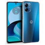 Funda COOL Silicona para Motorola Moto G14 (Transparente) - PixelPlaza