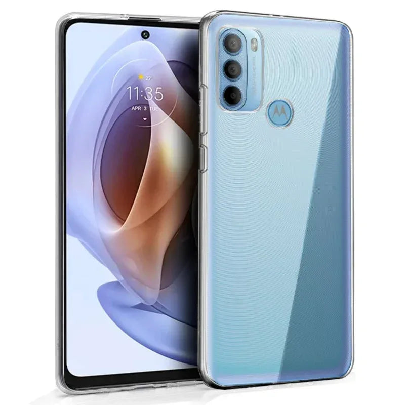 Funda COOL Silicona para Motorola Moto G31 / G41 (Transparente) - PixelPlaza