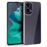 Funda COOL Silicona para Motorola Moto G35 5G (Transparente) - PixelPlaza
