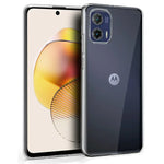 Funda COOL Silicona para Motorola Moto G73 5G (Transparente) - PixelPlaza