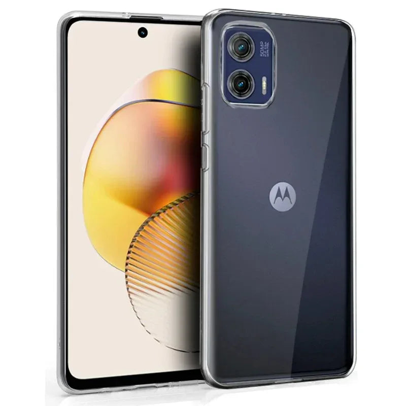 Funda COOL Silicona para Motorola Moto G73 5G (Transparente) - PixelPlaza