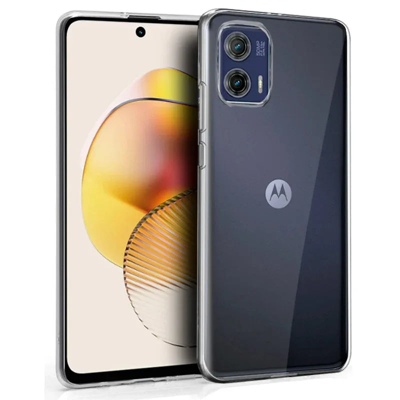 Funda COOL Silicona para Motorola Moto G73 5G (Transparente) - PixelPlaza