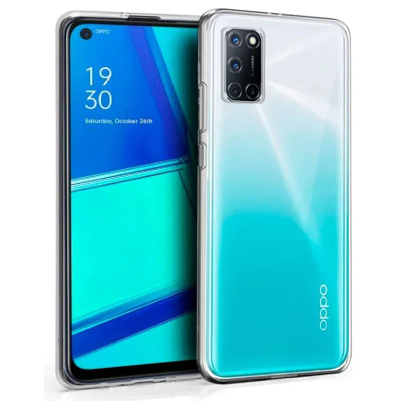 Funda COOL Silicona para Oppo A52 / A72 / A92 (Transparente) - PixelPlaza