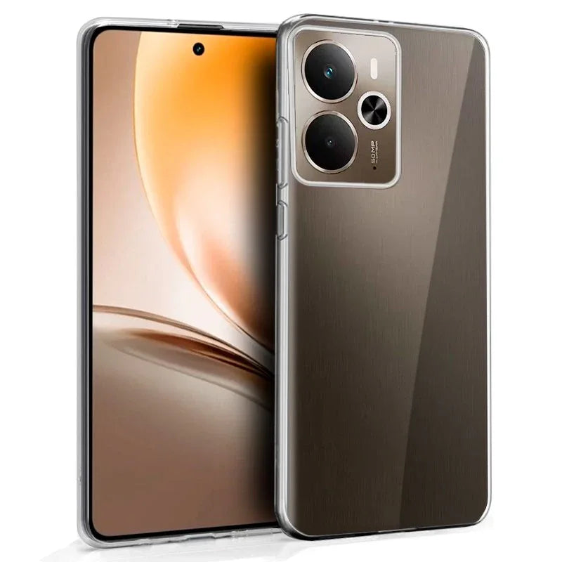 Funda COOL Silicona para Realme 14 5G / 14T 5G (Transparente) - PixelPlaza