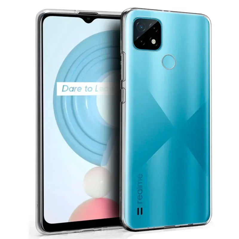 Funda COOL Silicona para Realme C21 (Transparente) - PixelPlaza