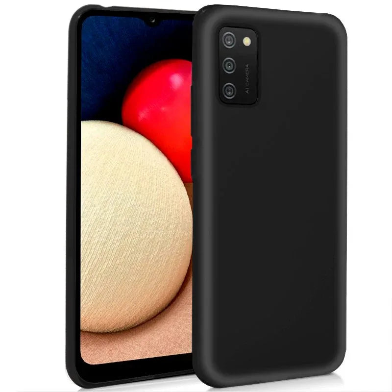 Funda COOL Silicona para Samsung A025 Galaxy A02s (Negro) - PixelPlaza